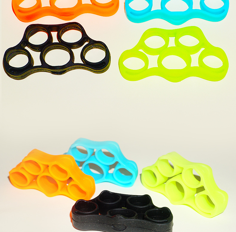 Silicone Five-finger Puller - Blue and Green