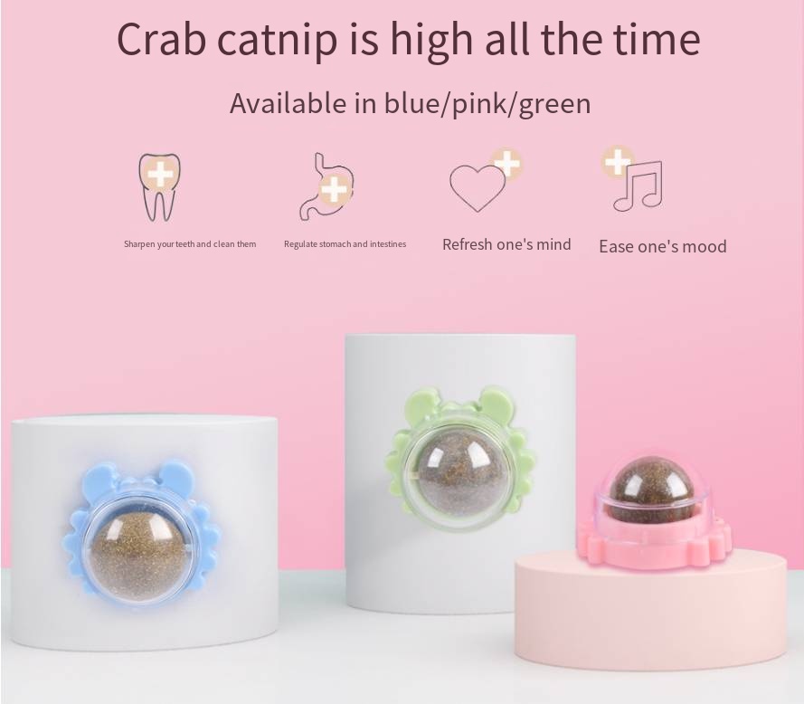 Crab Catnip Ball Image 7