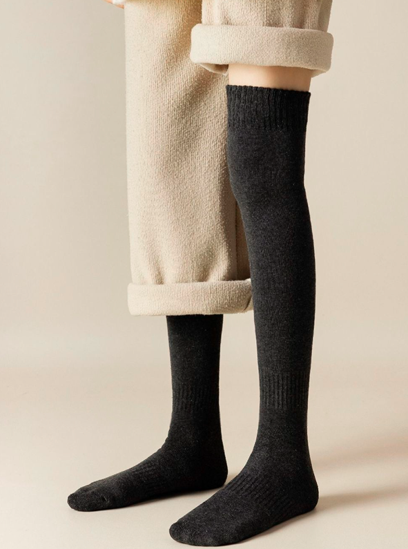 Over-the-knee Socks Black
