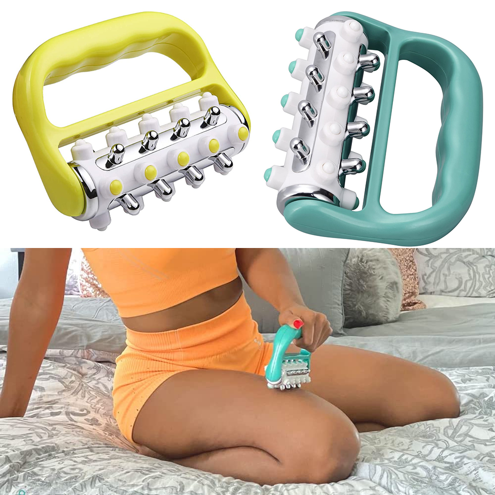 Cellulite Massager Roller - Yellow
