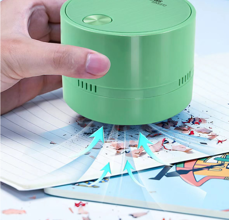 Desktop Vacuum Cleaner in Green