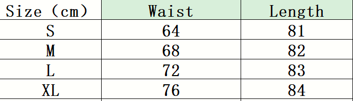 Women's Skirt Color Palette