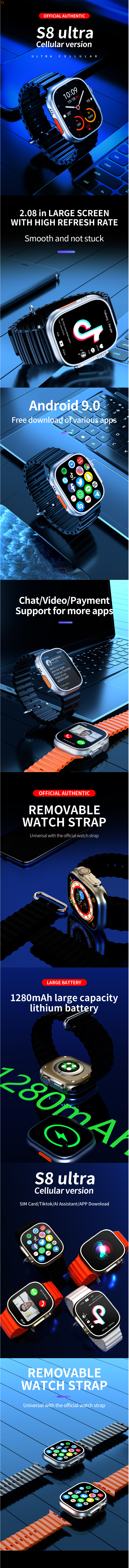 Gs29 Card Phone Watch