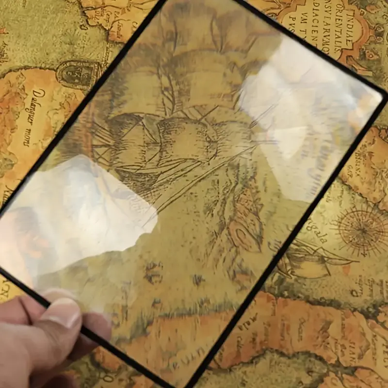 Close-up of Magnifying Glass