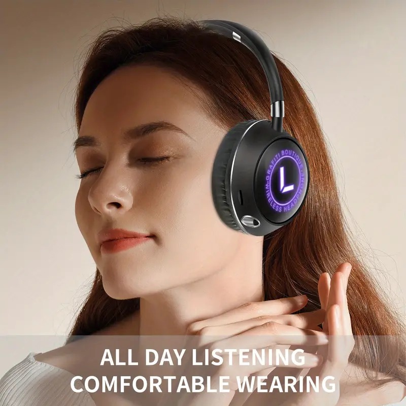 Utilisateur portant un casque sans fil