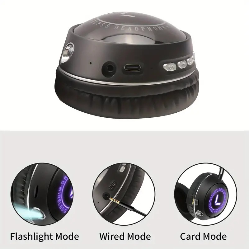 Gros plan sur un casque sans fil