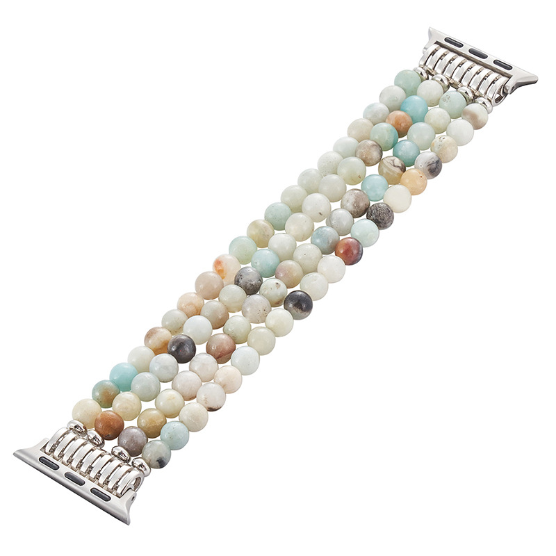 Jewelry Agate Style Beaded Watch Strap 2