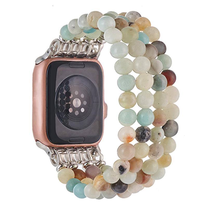 Jewelry Agate Style Beaded Watch Strap 4