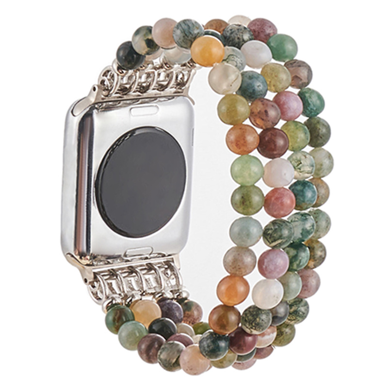 Jewelry Agate Style Beaded Watch Strap 3