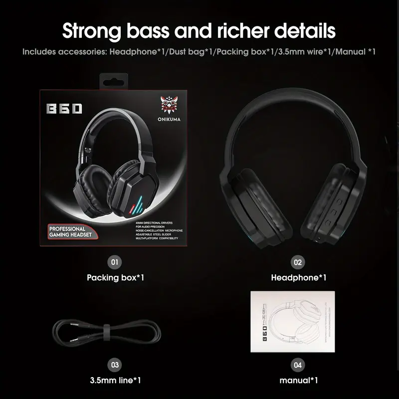 B60 Professional Gaming Headset