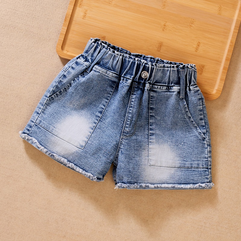Versatile Kids Denim Shorts