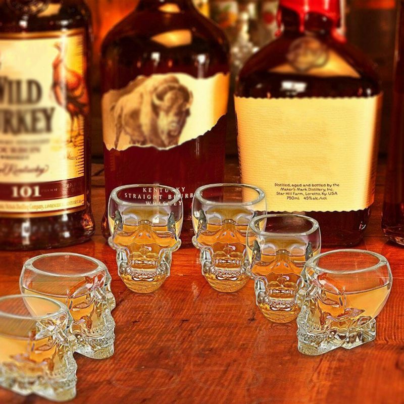 Crystal Skull Shot Glass 4