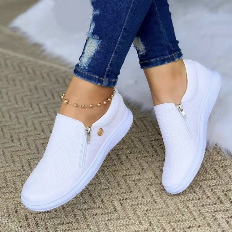 Comfortable White Sneakers