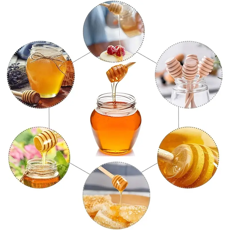 Beech Honeybee Honey Stick 9