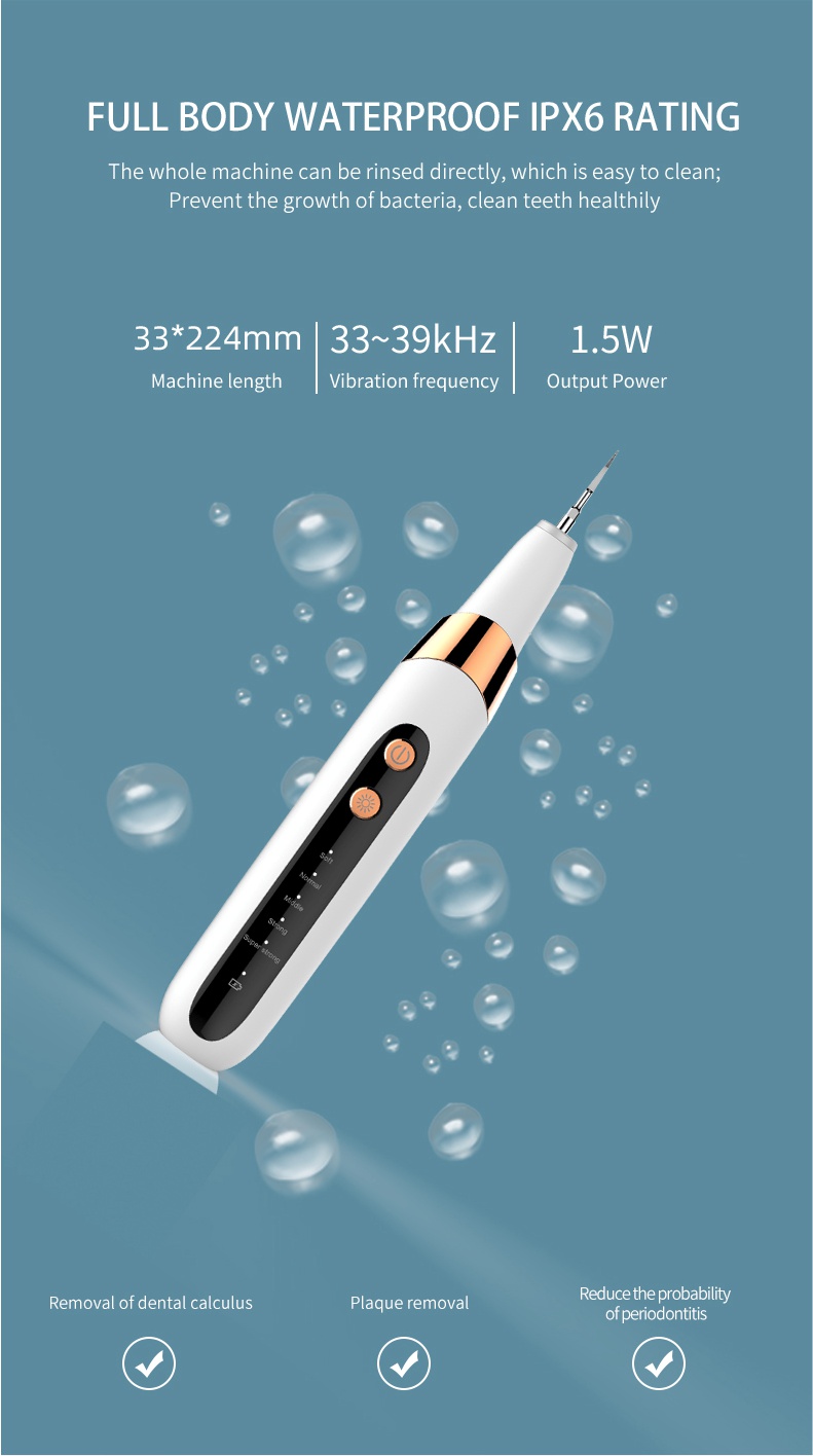 Ultrasonic Yellow Tooth Cleaning Device 2