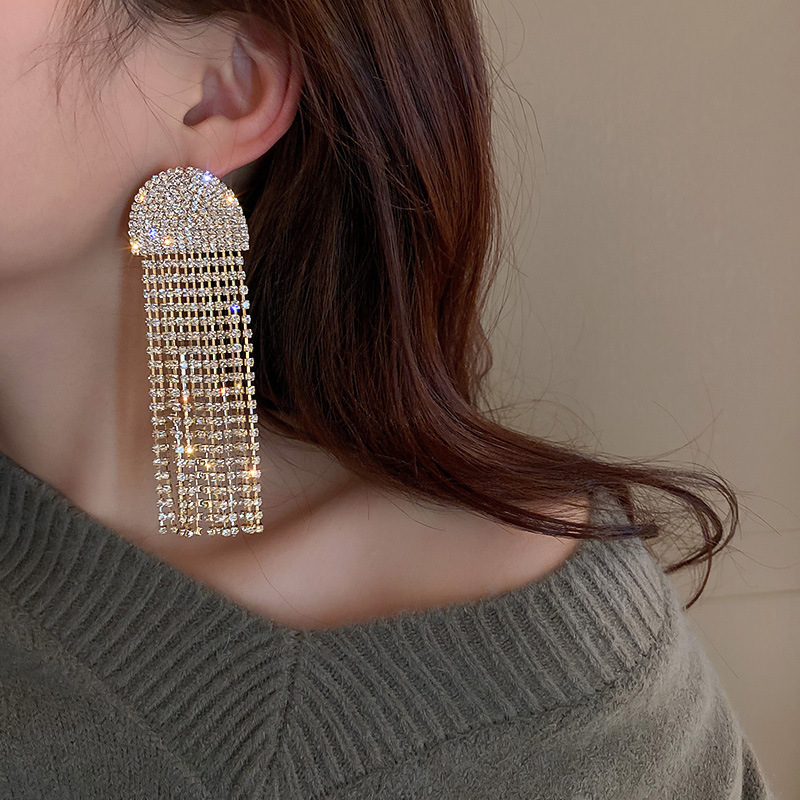 Gold Jellyfish Earrings