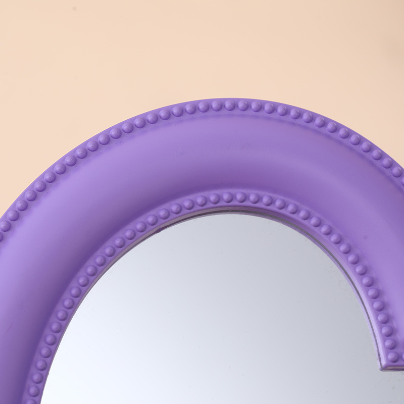 Unique heart-shaped mirror