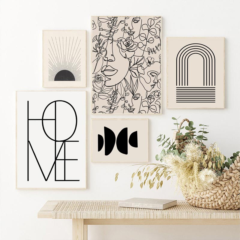 Abstract Boho Wall Art 5