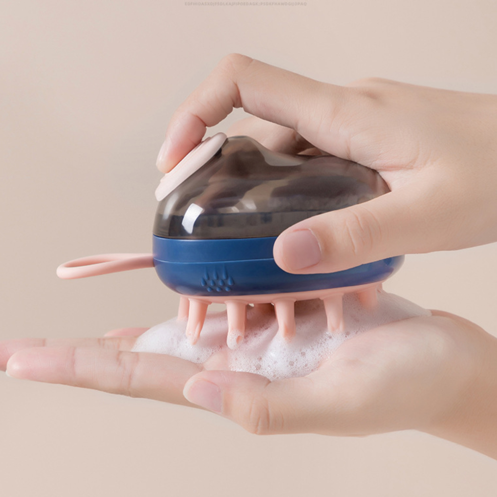 Liquid Shampoo Brush Blue