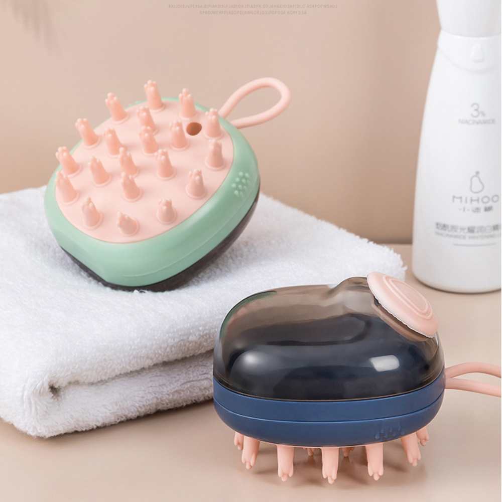 Liquid Shampoo Brush Green