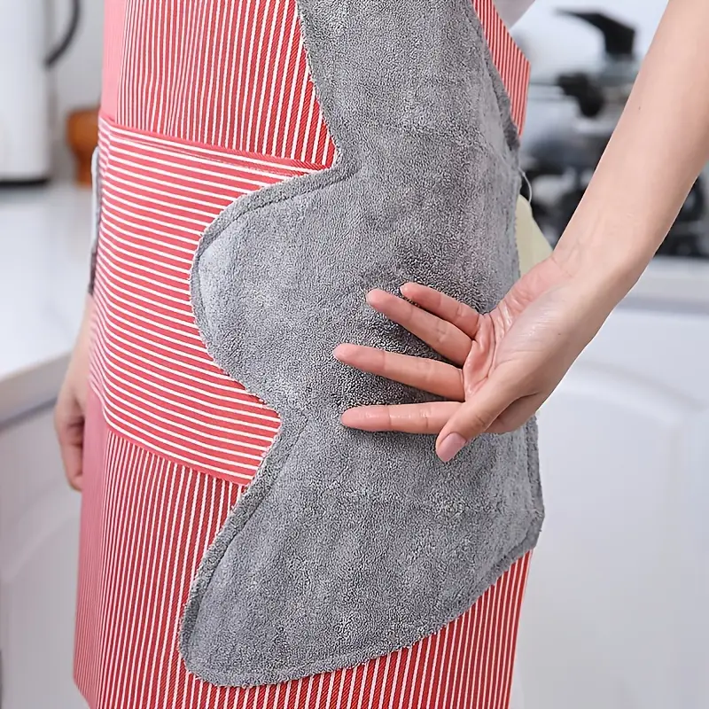 Green waterproof apron