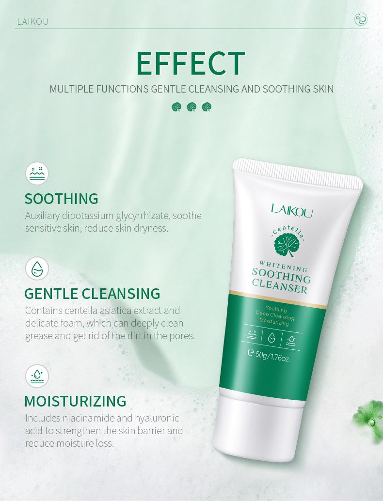 Limpador Facial Centella Asiatica Imagem 4