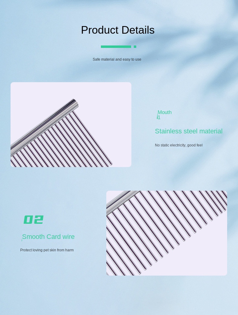 Pet Comb Small