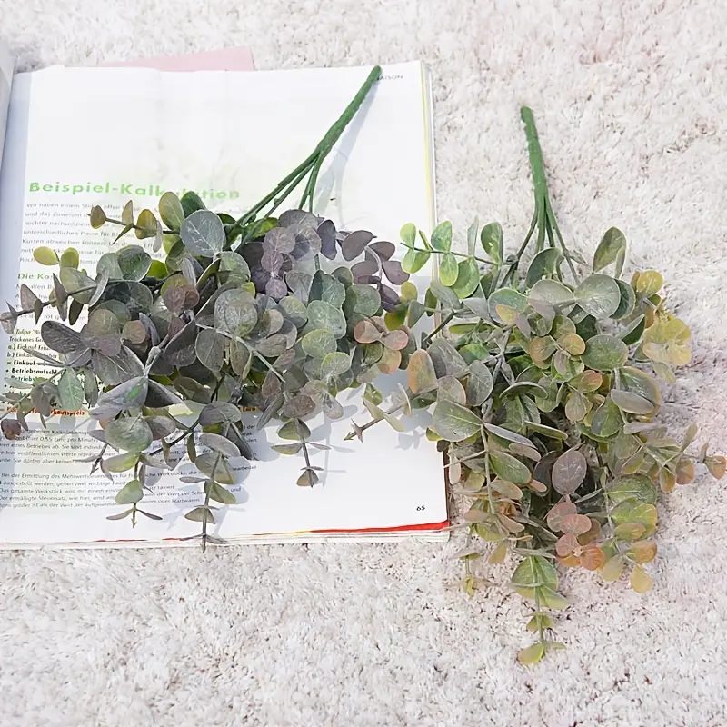Artificial Eucalyptus Plant - Purple