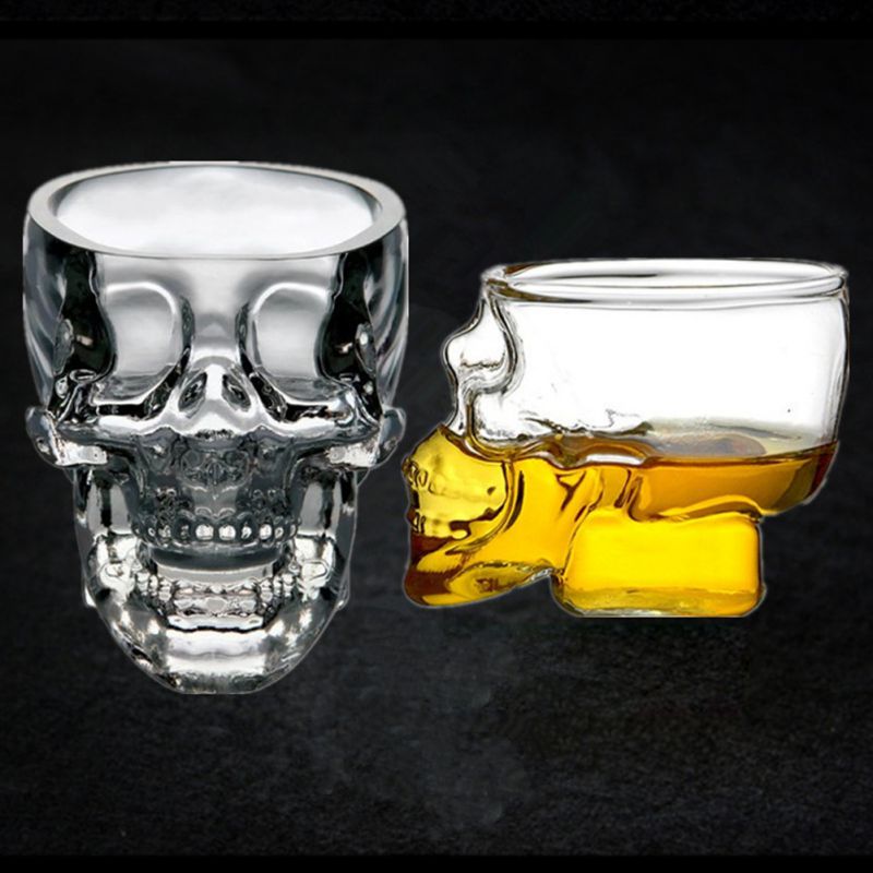 Crystal Skull Shot Glass 2