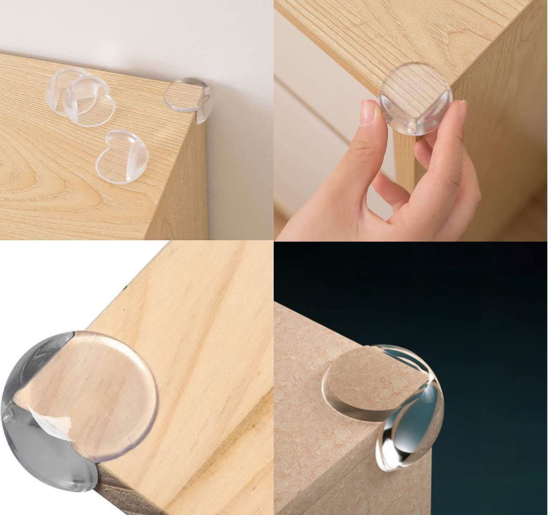 Baby Safety Silicone Protector Table Corner Edge Protection Cover - T Type