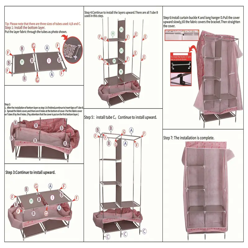 Wardrobe Storage Closet