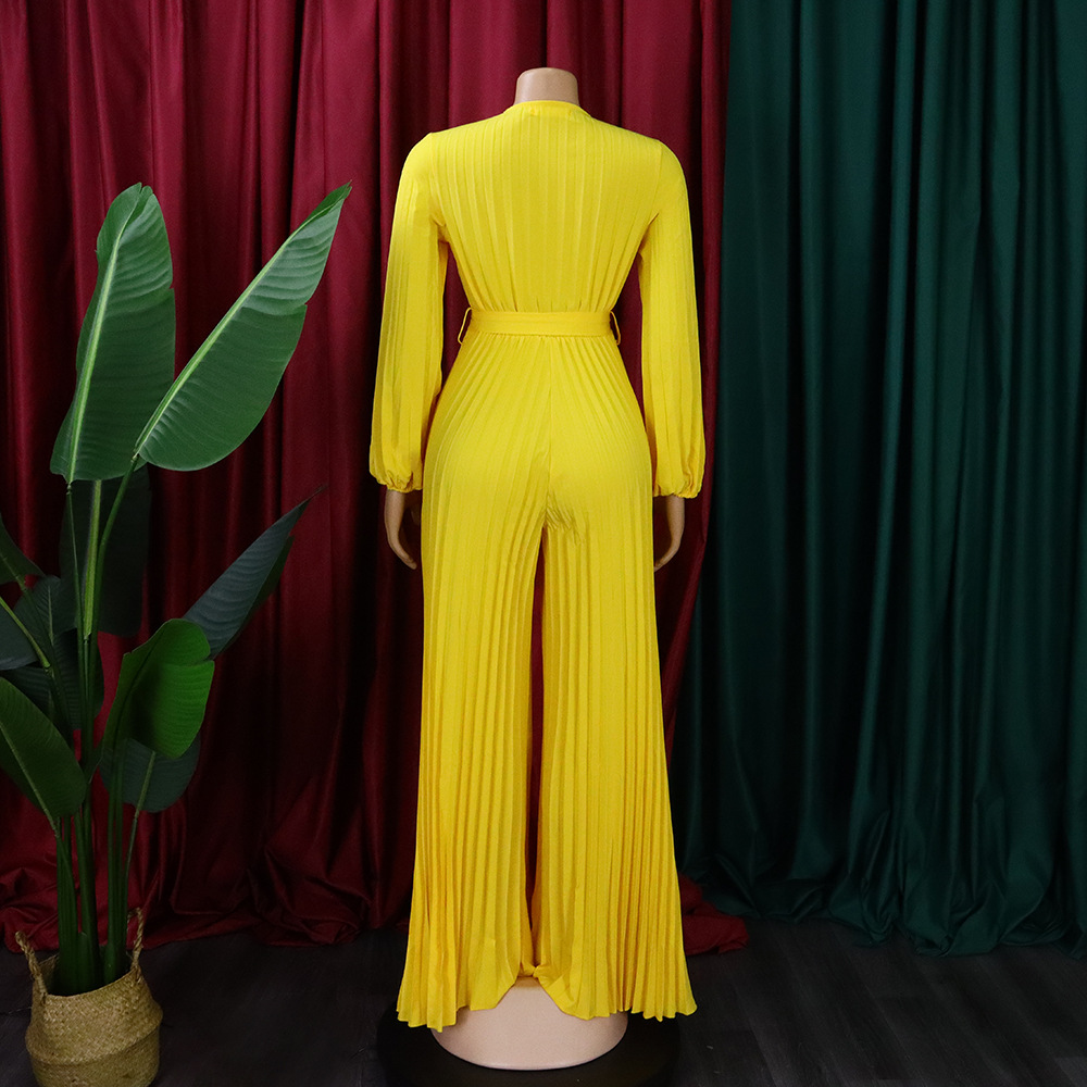 Plus Size Women Jumpsuit Rose