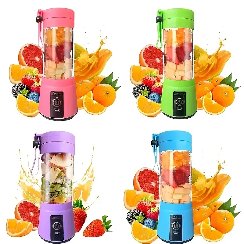 Portable Blender in Action