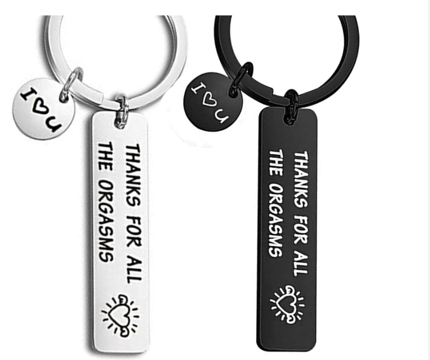 Stainless Steel Car Keychain Image 3
