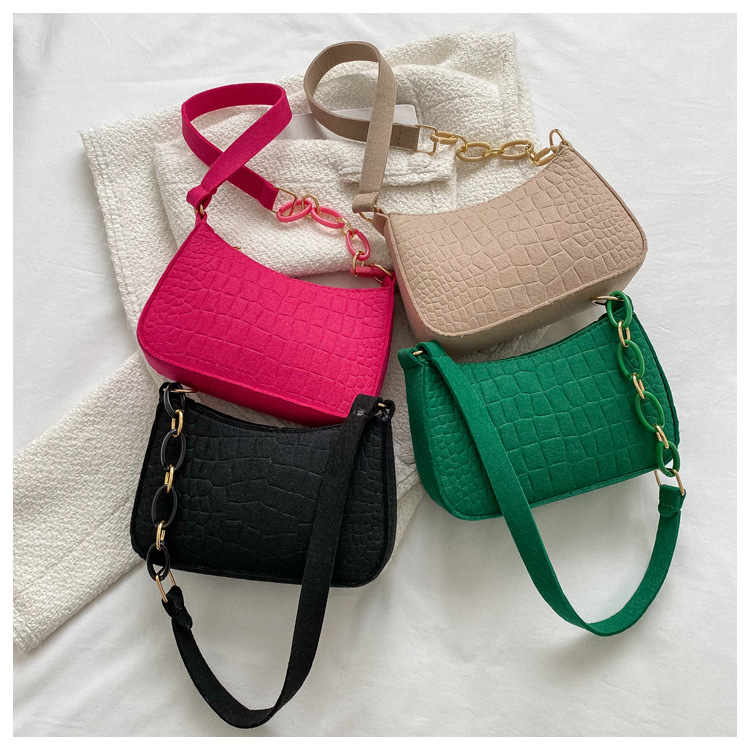 Fashion Felt Shoulder Bag