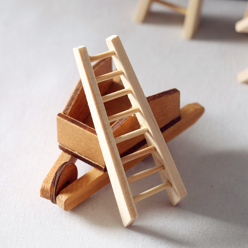 Mini Wooden Small Stairs Image 4