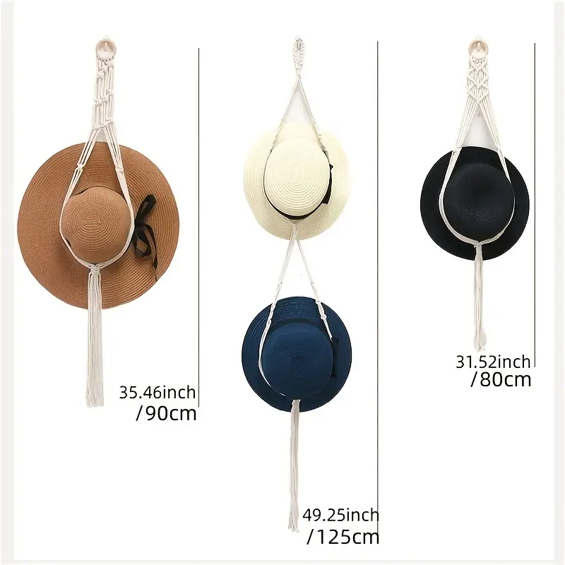 Hat Hanger with Tassels
