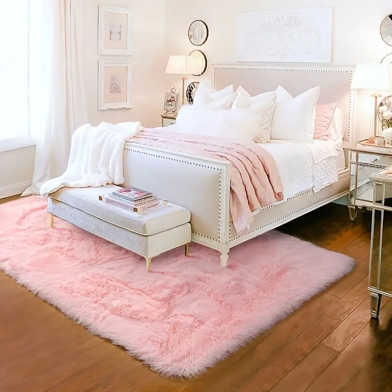 Soft area rug for home decor