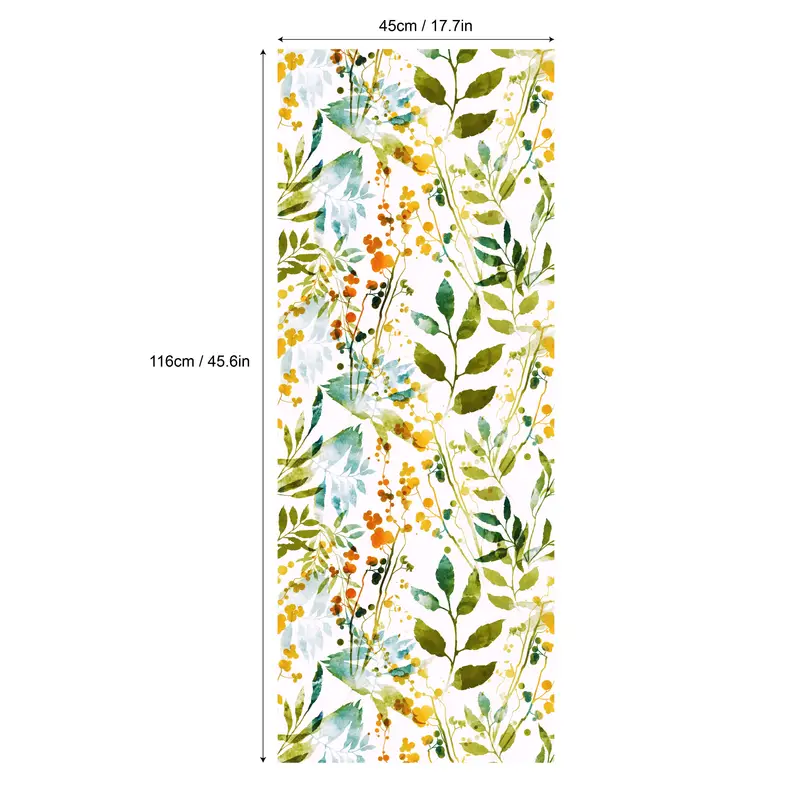 Beautiful color leaf pattern