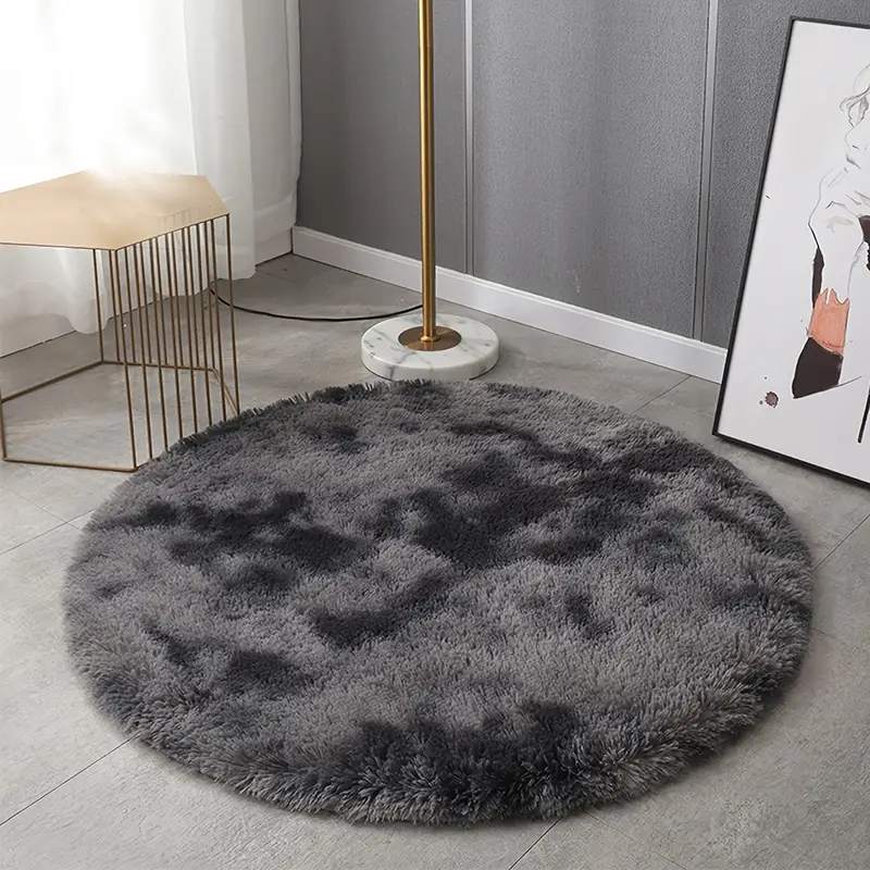 Round Plush Carpet 3