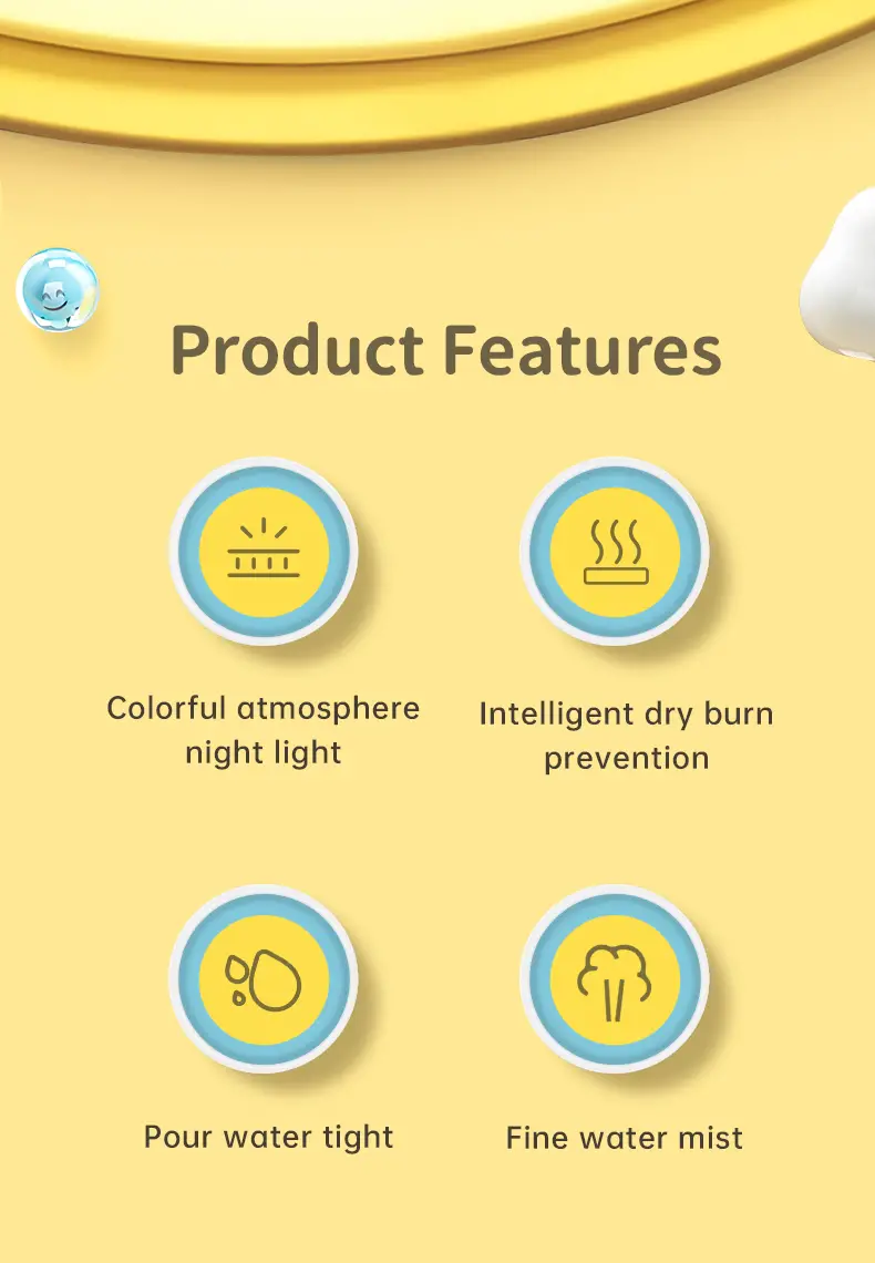 Cute Avocado Shaped Humidifier 2