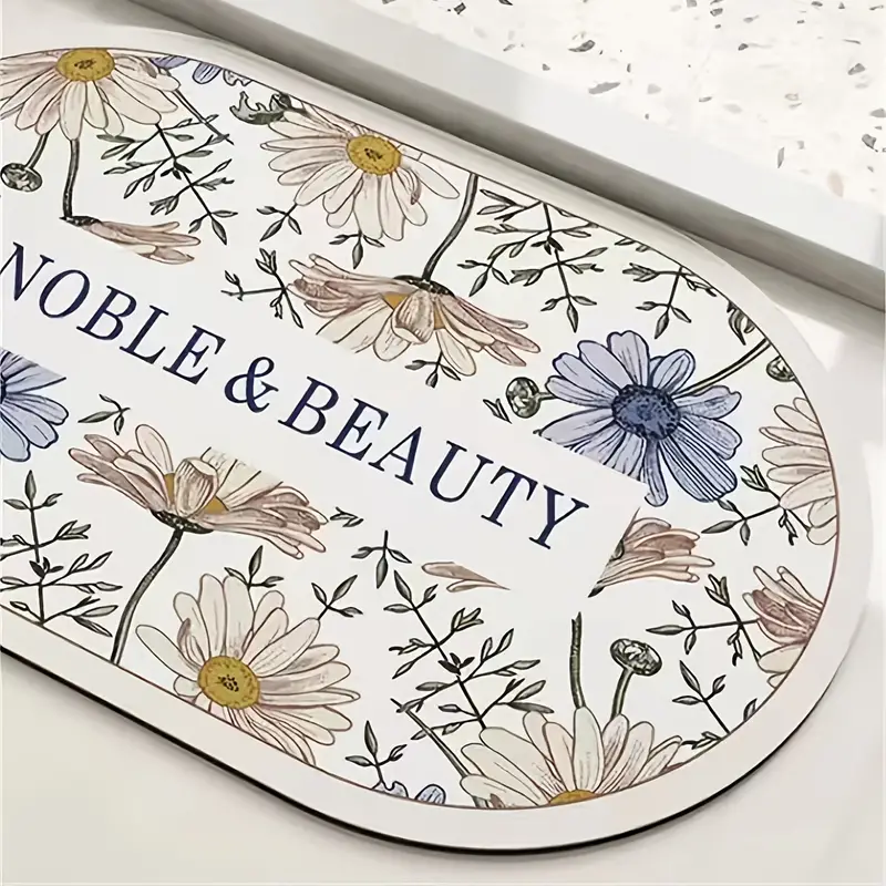 Floral Door Mat 1
