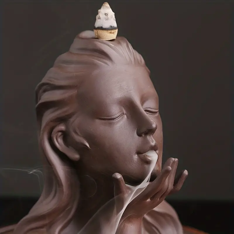 Ceramic Sandalwood Backflow Incense Burner