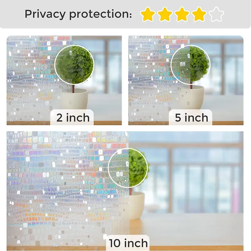 Holographic Window Privacy Film