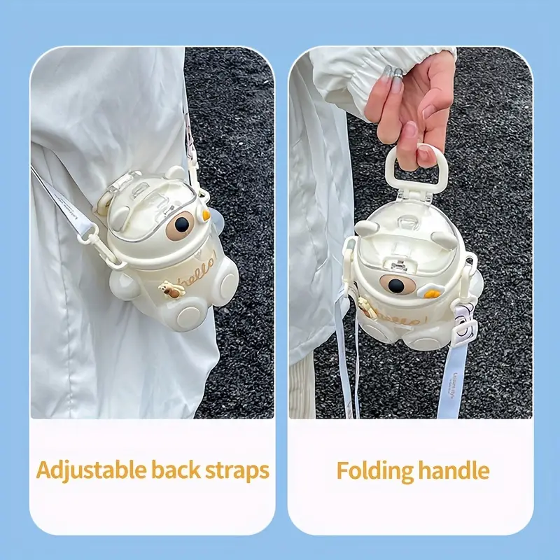Cute Water Bottle - Coffee