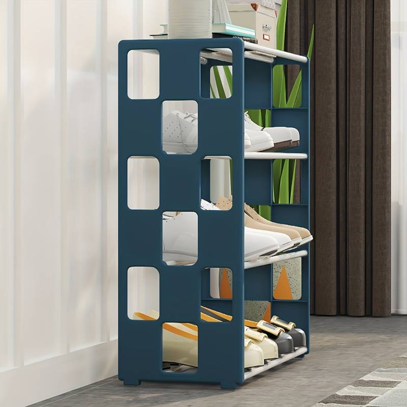 1pc Multi-layer Simple Shoes Rack, Household Dormitory Shoe Rack, Assembly Shoe Rack, Shoe Storage Organizer For Door, Entryway details 5