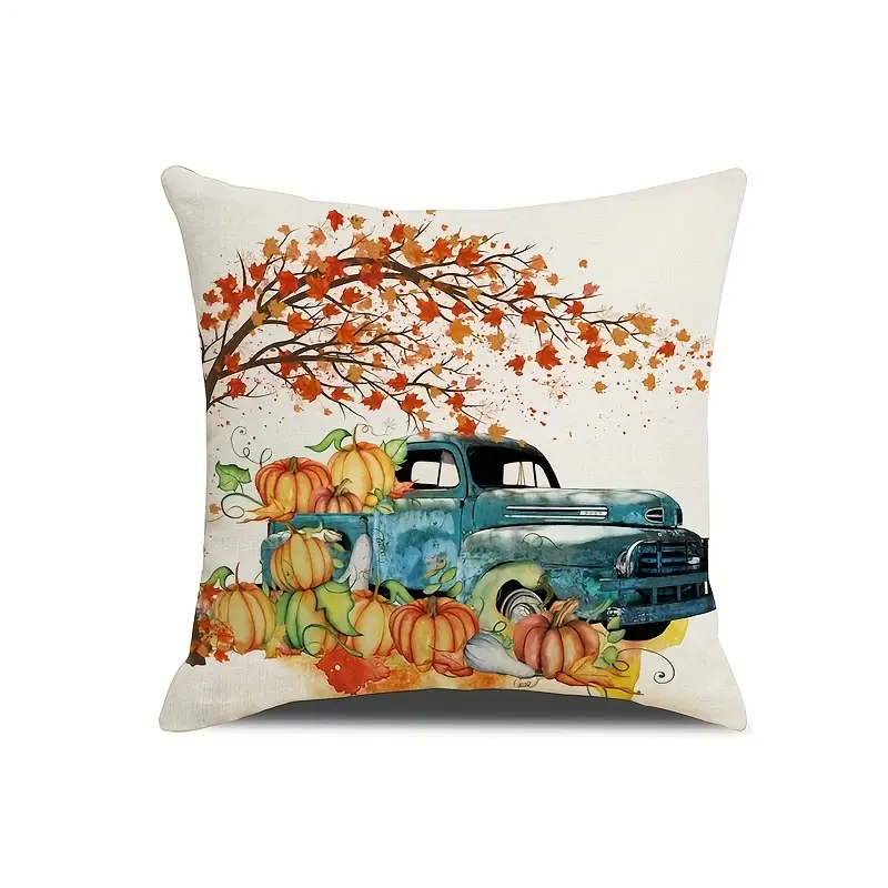 Pumpkin Pillow Cover 4