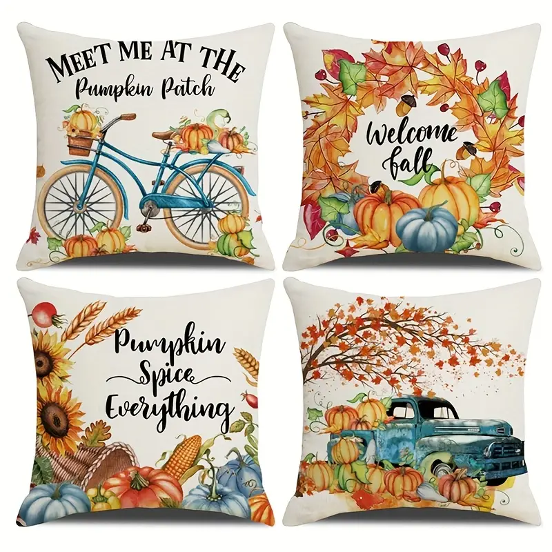 Pumpkin Pillow Cover 2