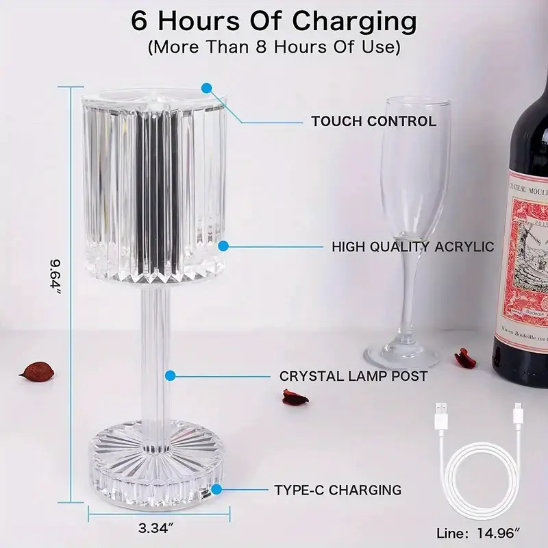 Crystal Lamp Image 8