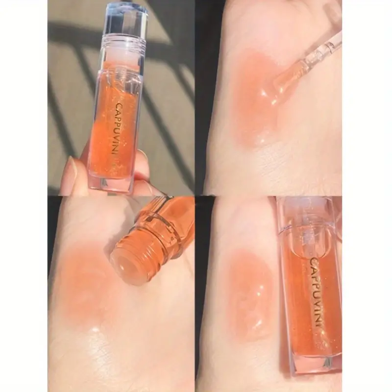 Cappuvini Shiny Crystal Jelly Lip Gloss